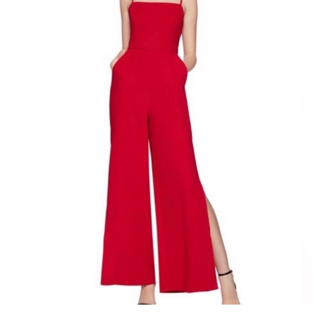 BCBG Red Jumpsuit